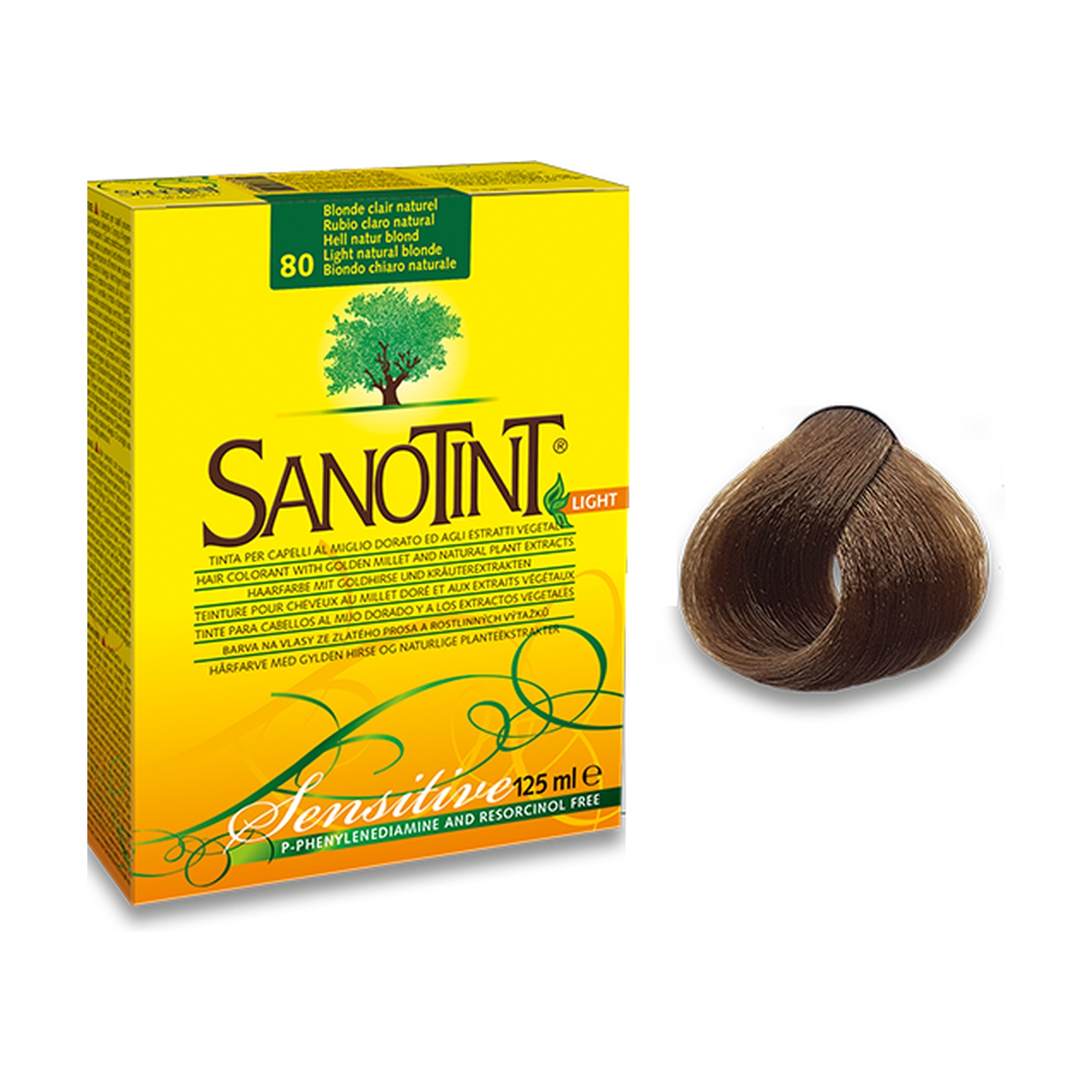 Image of Sensitive SanoTint 80 Biodno Chiaro Naturale033