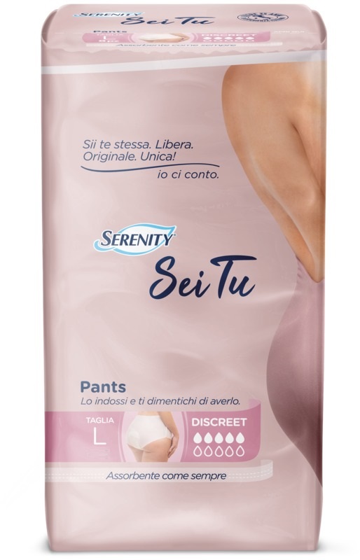 Image of Serenity Pants Sei Tu Advance Discreet Taglia L 12 Pants