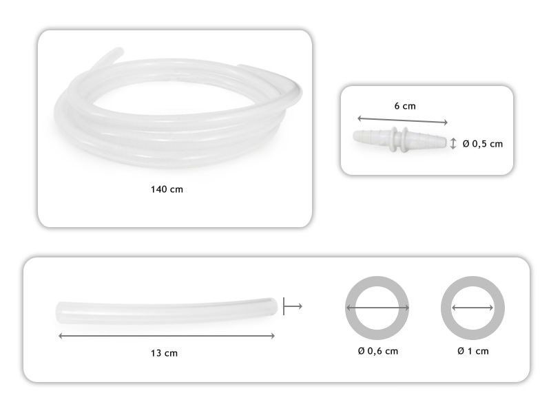 

Tubi Ricambio Aspiratore Chirurgico Askir e New Aspiret Safety