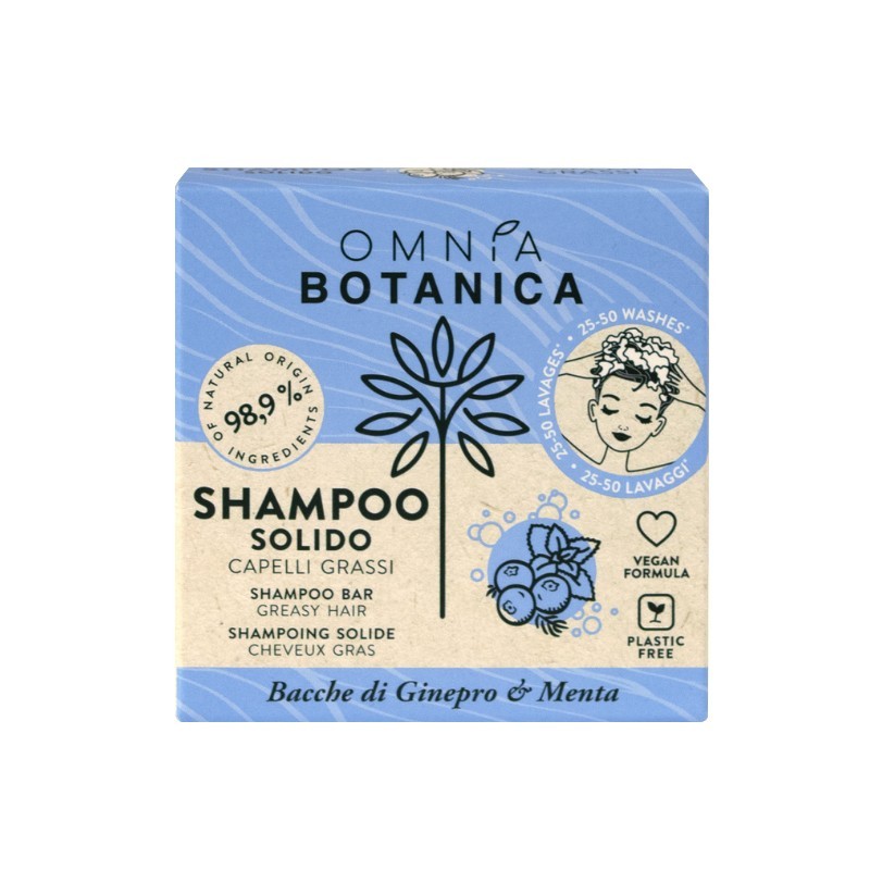 Image of Shampoo Solido Capelli Grassi OMNIA BOTANICA 50g033