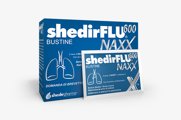 Shedirflu(R) 600 Naxx ShedirPharma(R) 20 Bustine