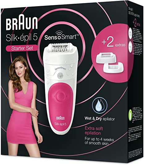 Image of Silk Epil 5 SensoSmart 5500 Wet & Dry Braun 1 Epilatore033