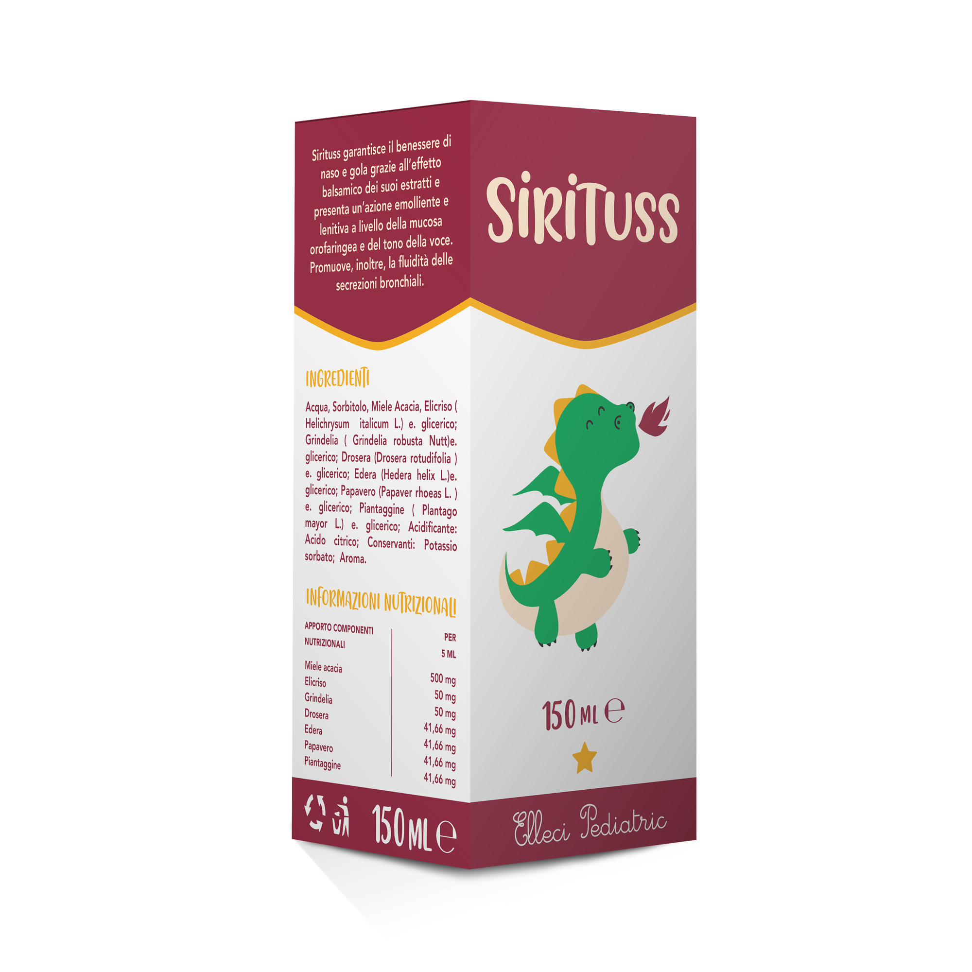 Image of Sirituss Sciroppo Elleci Farma 150ml033