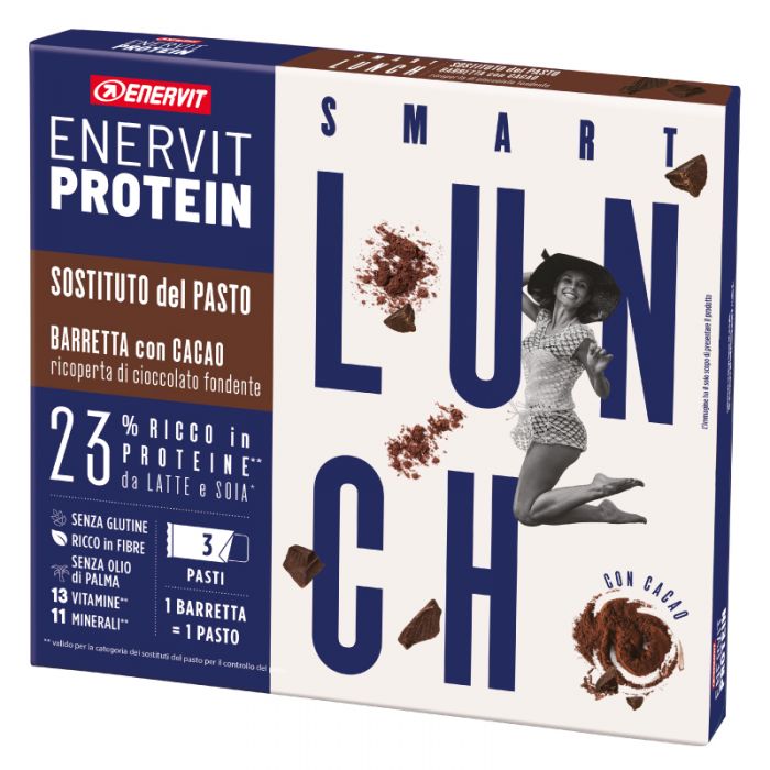 

Smart Lunch Barretta Con Cacao Enervit Protein 3x58g