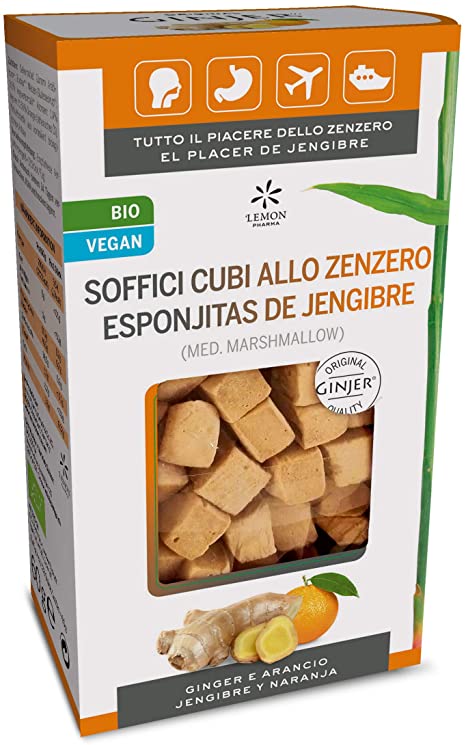 Soffici Cubi Allo Zenzero Lemon Pharma 60g