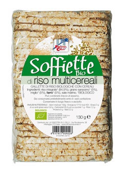 Image of Soffiette Di Riso Multicereali Bio La Finestra Sul Cielo 130g033