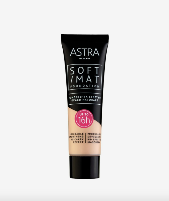 Image of SOFT/MAT Foundation 02 Astra MakeUp 1 Fondotinta033