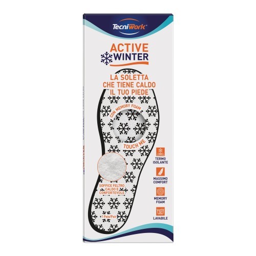 Image of Solette Active Winter Memory Foam Tecniwork(R) 1 Paio Misura 37033