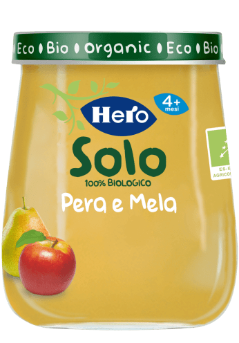 

Solo Omogeneizzato Di Frutta Hero 120g Pera E Mela Biologiche