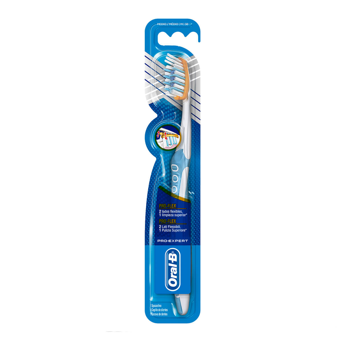 

Oral-B® Pro-Expert Pro-Flex 38 Medio Spazzolino Manuale