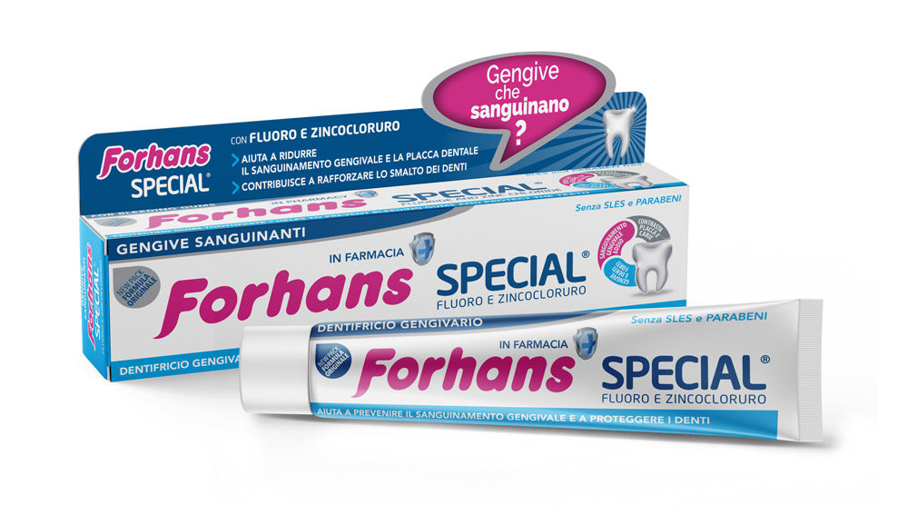 

SPECIAL® Fluoro E Zincocloruro Forhans 75ml