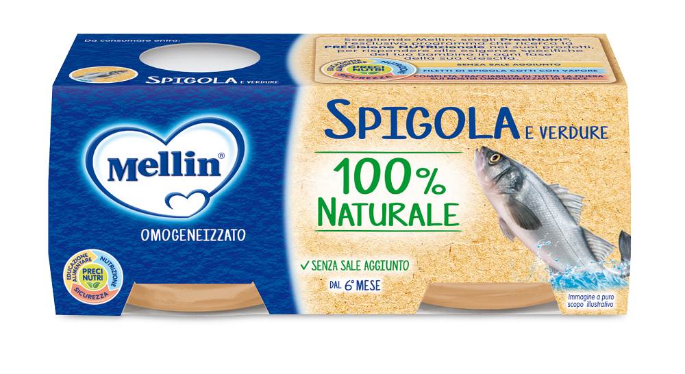 Image of Spigola E Verdure Mellin 2x80g033