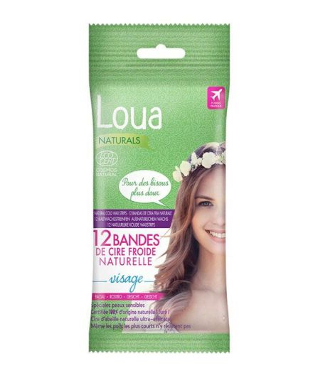 

Strisce Depilatorie Naturals Viso Loua 12 Pezzi