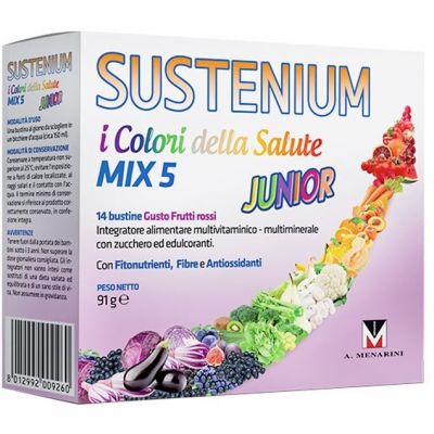 

Sustenium I Colori della Salute MIX 5 Junior Menarini 14 Bustine