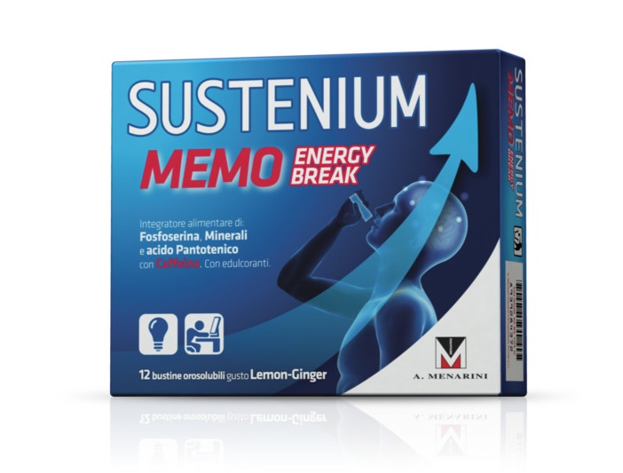 

Sustenium Memo Energy Break Menarini 12 Bustine