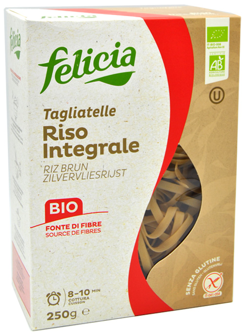 

Tagliatelle Di Riso Integrale Bio Felicia 250g