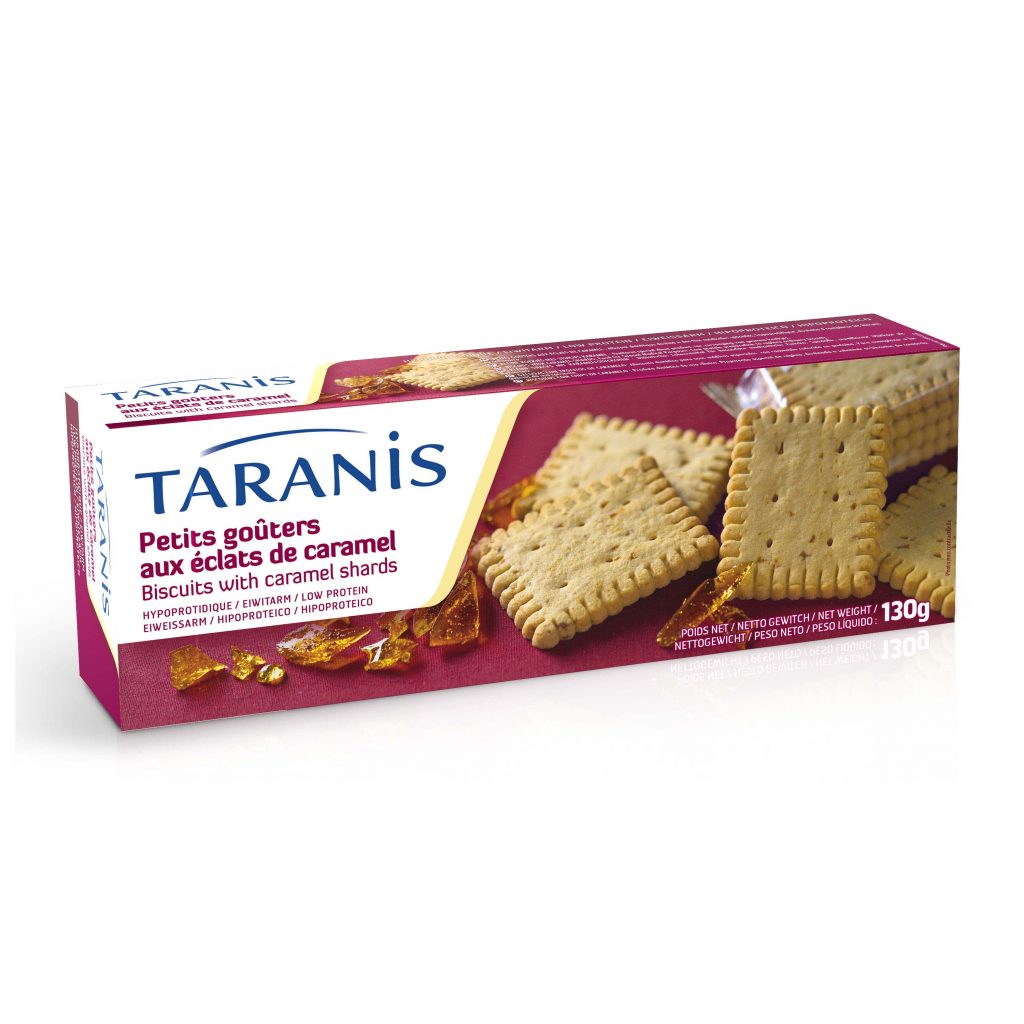 

TARANIS Biscotti Scaglie Di Caramello DMF 130g