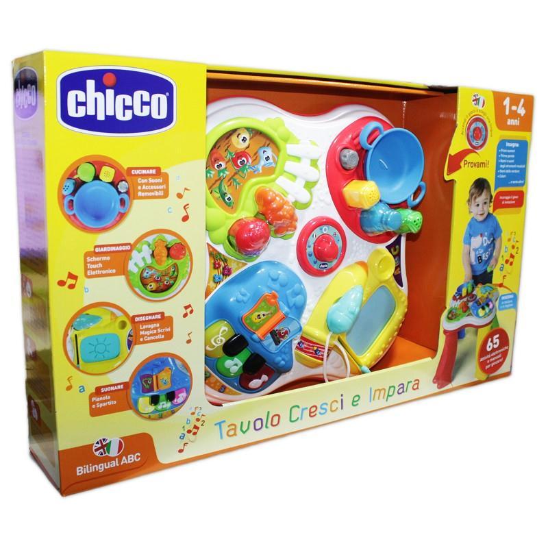 Image of Tavolo Cresci E Impara Bilingual ABC CHICCO 1-4 Anni