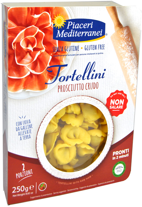 

Tortellini Prosciutto Crudo Piaceri Mediterranei 250g