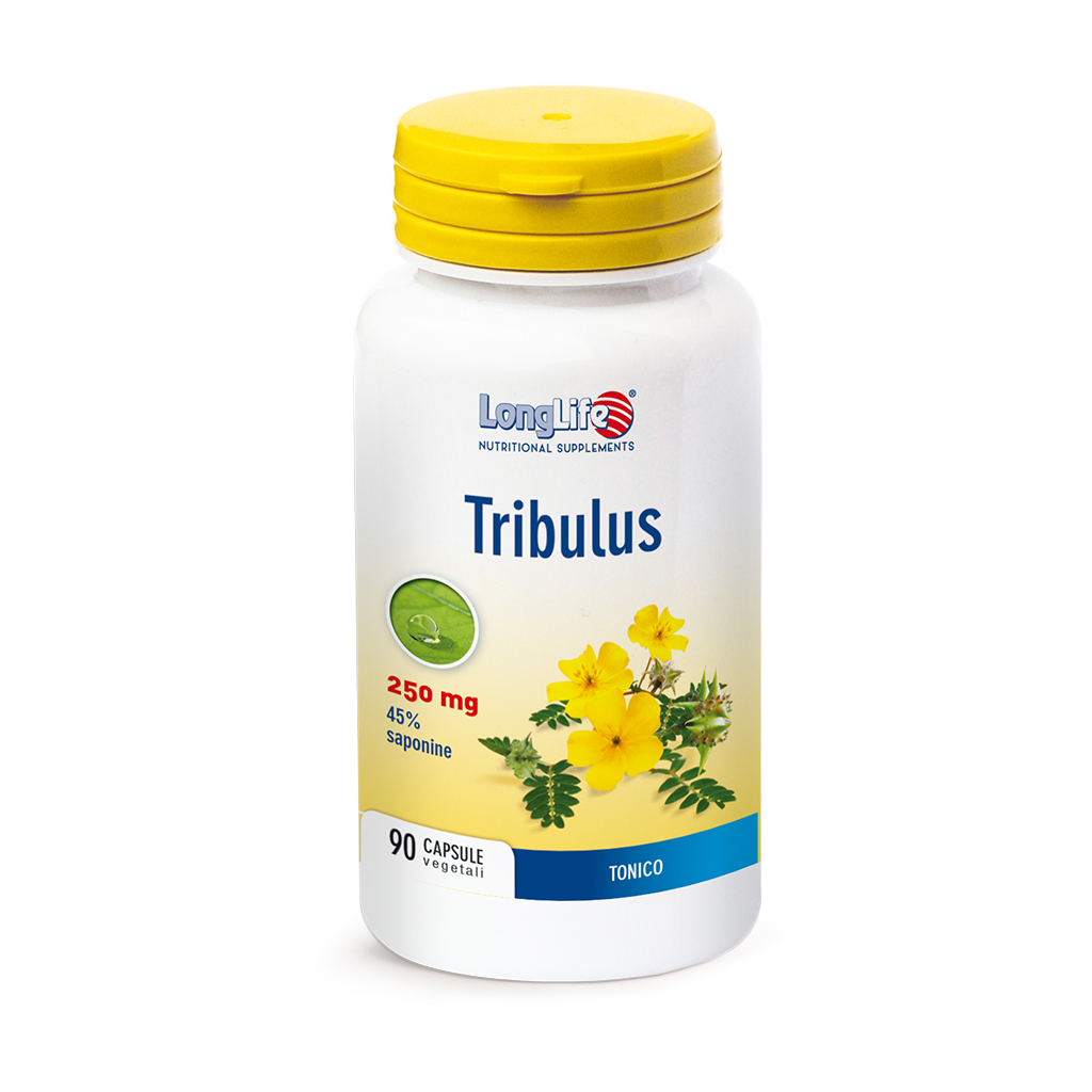 Image of Tribulus 250mg LongLife 90 Capsule Vegetali033