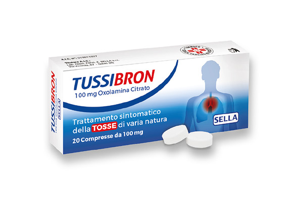 

Tussibron 100mg Sella 20 Compresse