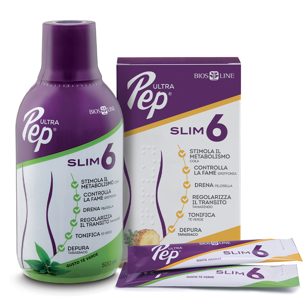 

Ultra Pep® Slim 6 Bios Line 20 Bustine