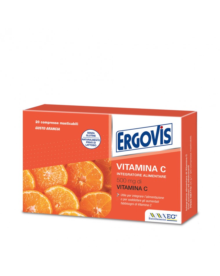 

Vitamina C 500mg Ergovis 30 Compresse Masticabili