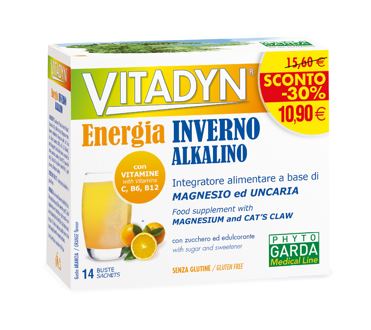 

VITADYN Energia INVERNO ALKALINO Phyto Garda 14 Bustine