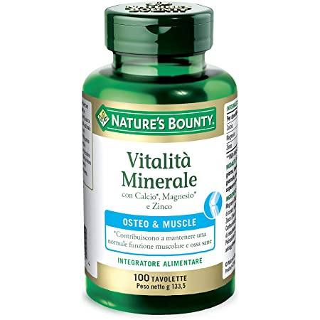 

Vitalità Minerale Nature's Bounty 100 Tavolette