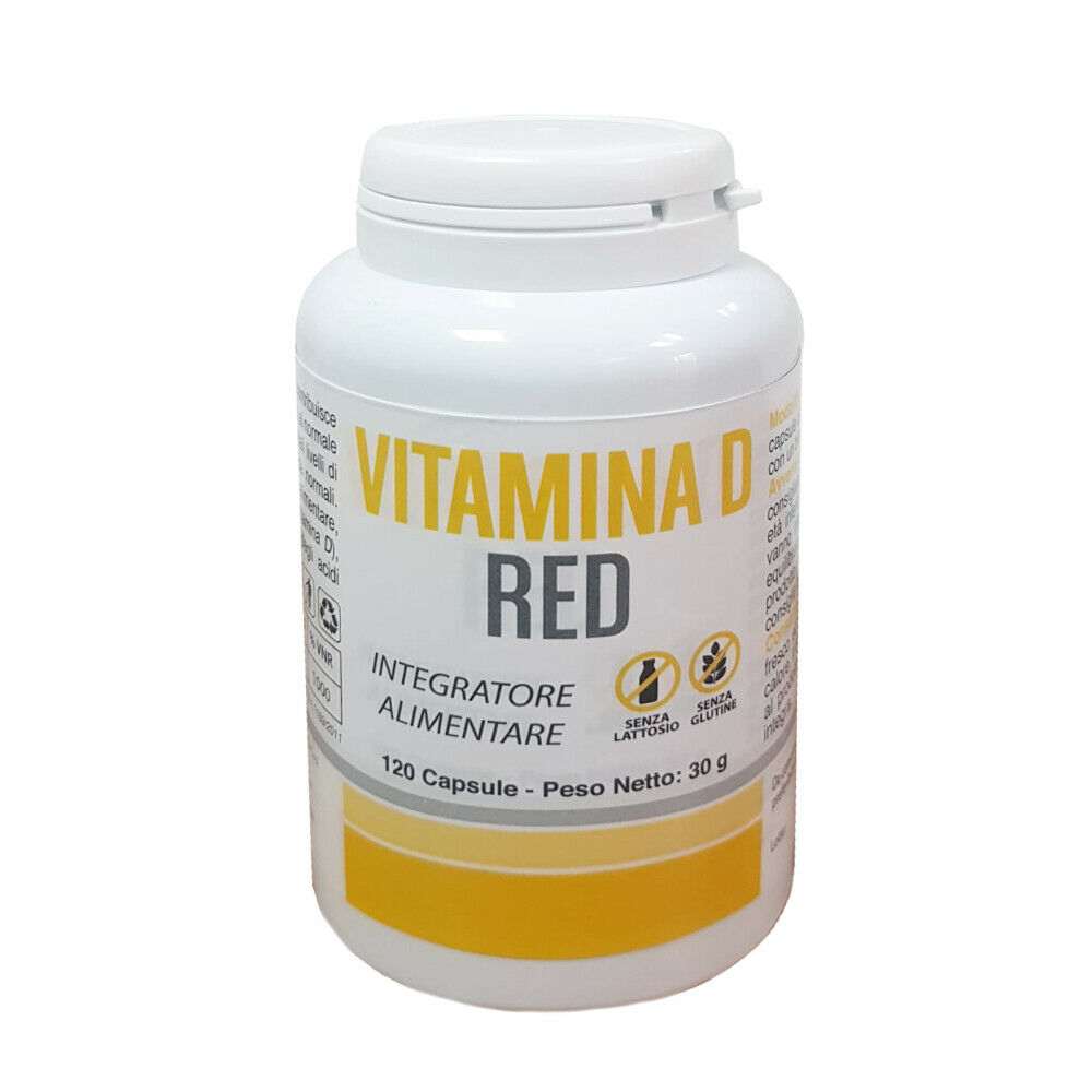 Image of Vitamina D rosso Pharmarosso 120 Capsule033