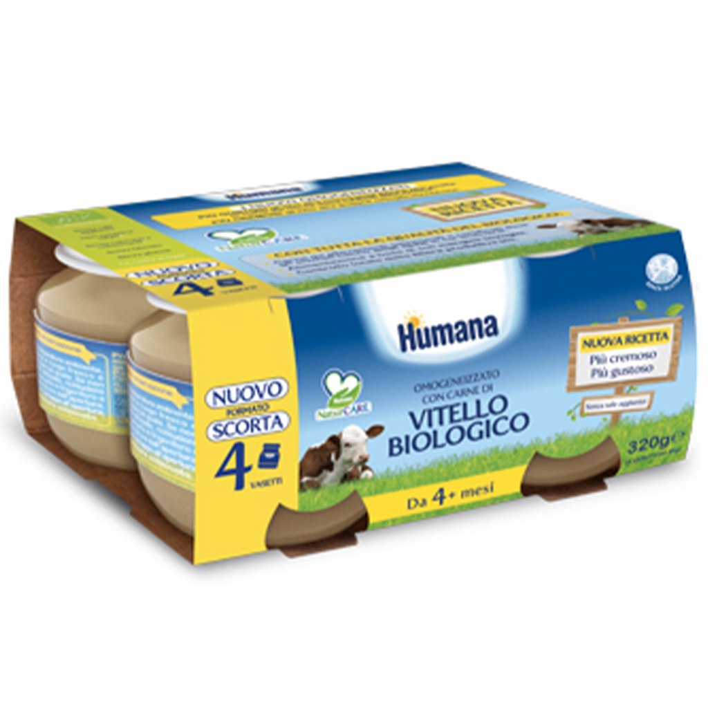 

Vitello Biologico Humana 4x80g