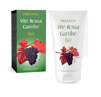 Image of Vite Rossa Gambe Gel Erbamea 125ml033