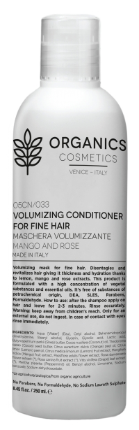 Image of Volumizing Conditioner Organics Cosmetics 250ml