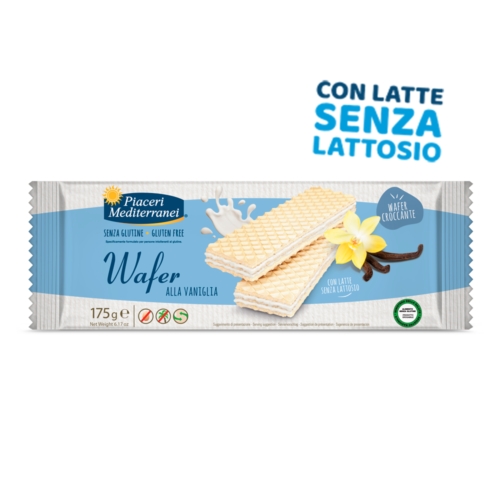 

Wafer Vaniglia Piaceri Mediterranei 175g