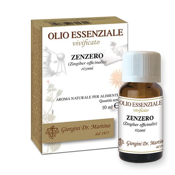 

Zenzero Olio Essenziale Vivificato Dr. Giorgini 10ml