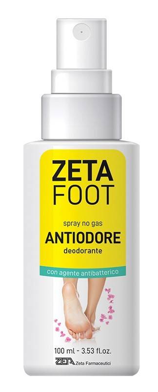 

ZETA FOOT Antiodore Spray No Gas 100ml