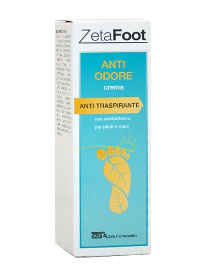 

Zeta Foot Anti Odore Antitraspirante Zeta Farmaceutici 50ml