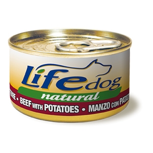 Image of Life Dog Naturale Dadini di Manzo e Patate - 90GR