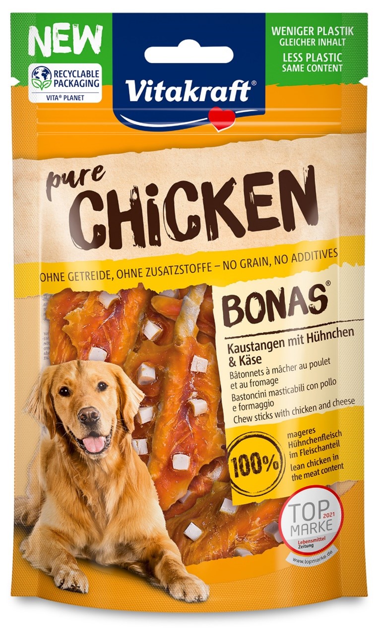 Image of Dog Snack Chicken Bonas Bastoncini di Pollo con Formaggio - 80GR