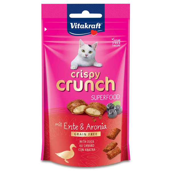Image of Snack Cat Crispy Crunch Anatra e Aronia - 60GR