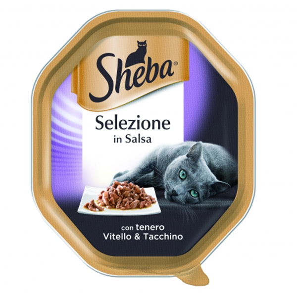 Image of Selezione in Salsa con Tenero Vitello e Tacchino - 85GR