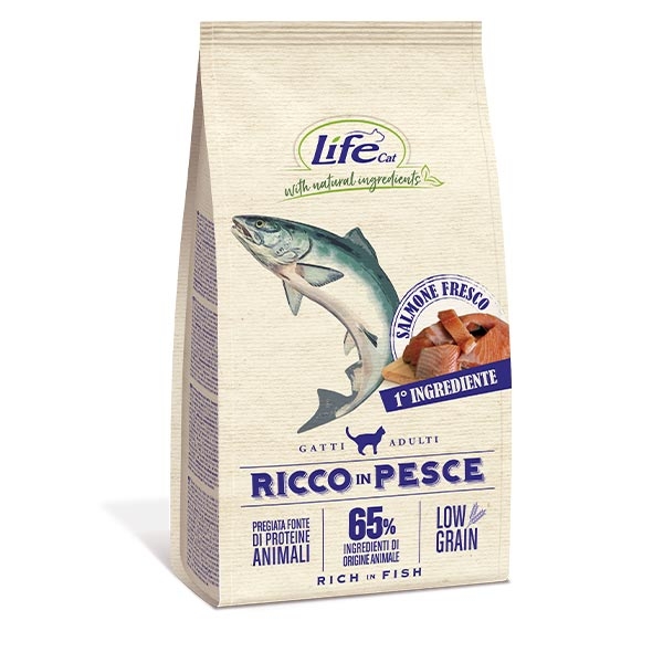 Image of Natural Ingredients Adult Low Grain Ricco in Pesce - 400GR