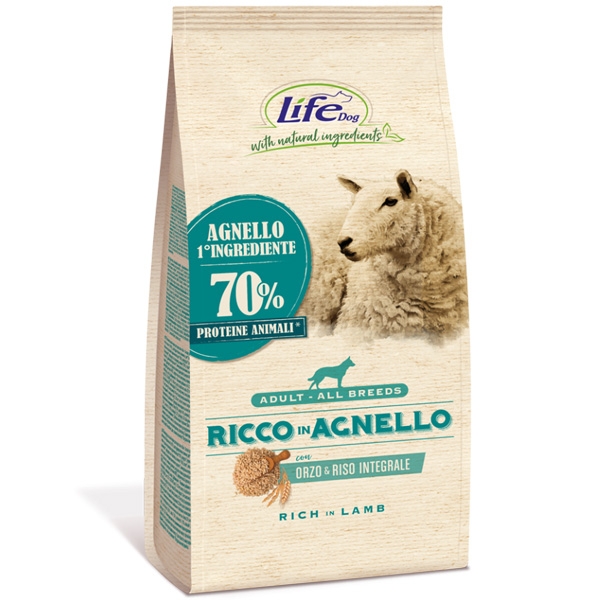 Image of Life Dog Ricco in Agnello - 12KG