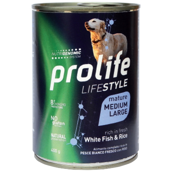Image of Life Style Mature Medium/Large White Fish & Rice - 400GR