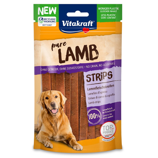 Image of Dog Snack Pure Lamb Strisce di Carne di Agnello - 80GR