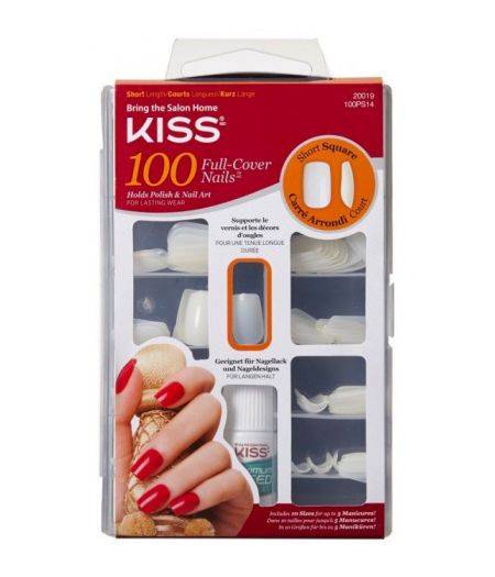 100 Full-Cover Nails Kiss 1 Kit