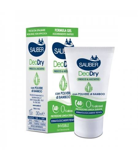 SAUBER DEO DRY GEL 30 ML