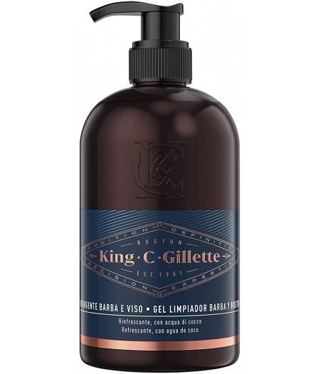 Gel Detergente Viso & Barba King·C·Gillette 350ml