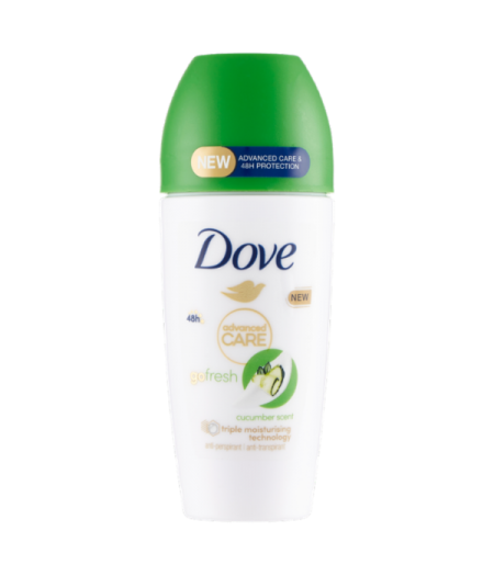 DOVE DEO ADV CARE R-ON CUCUMBER 50