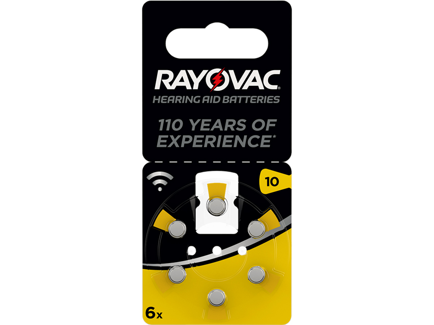 Image of BATTERIE ACUSTICA RAYOVAC 10